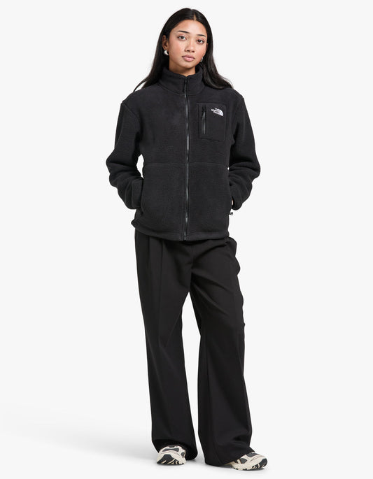 Womens Yumiori Full Zip Fleece - Black