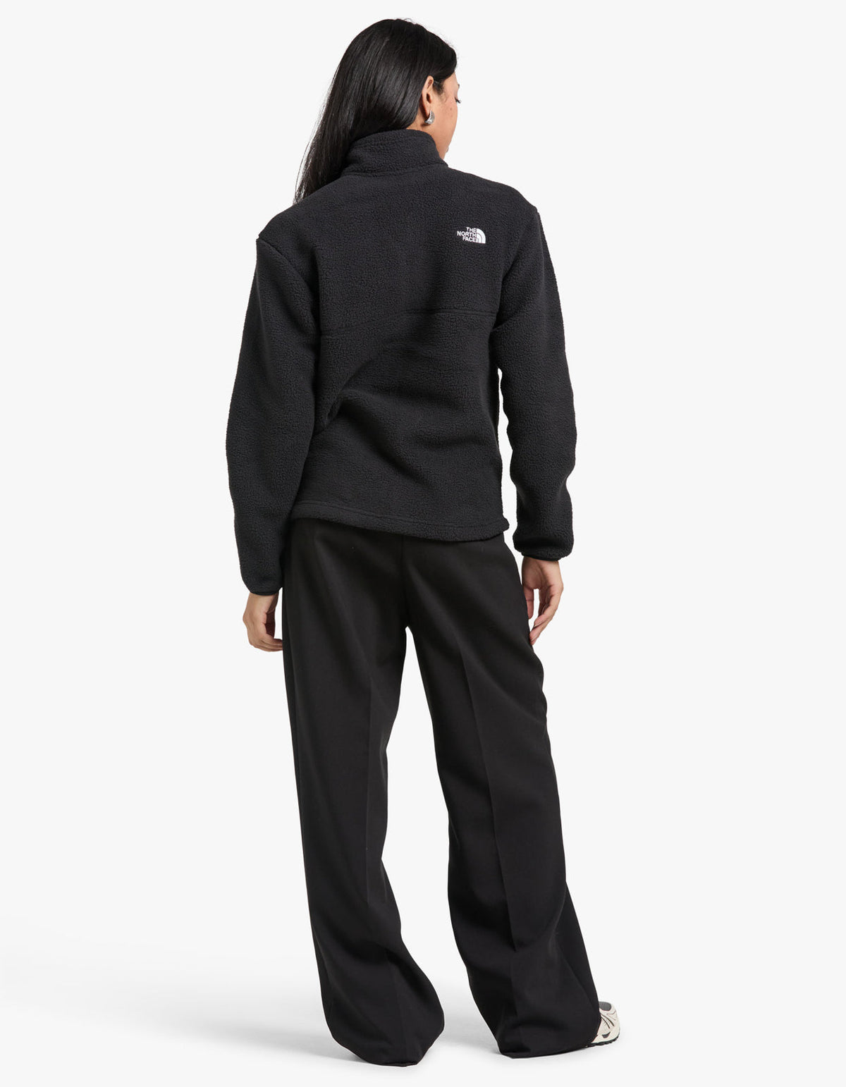 Womens Yumiori Full Zip Fleece - Black