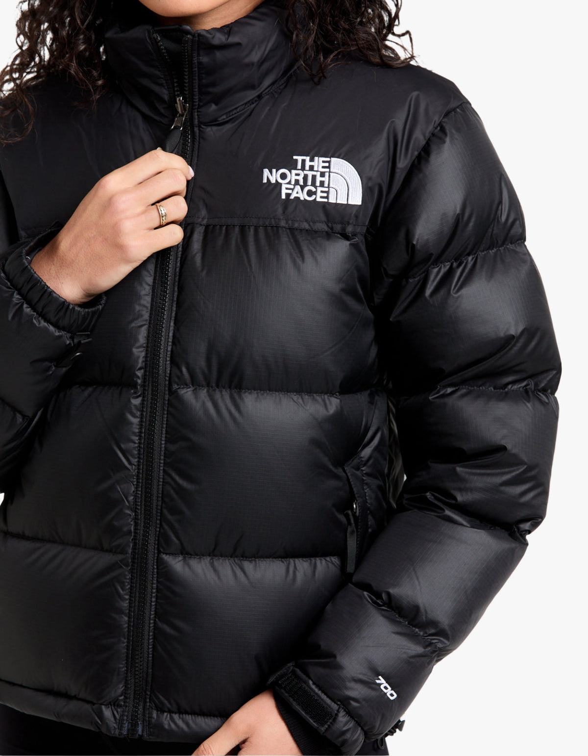 Womens 1996 Retro Nuptse Jacket - Recycled TNF Black