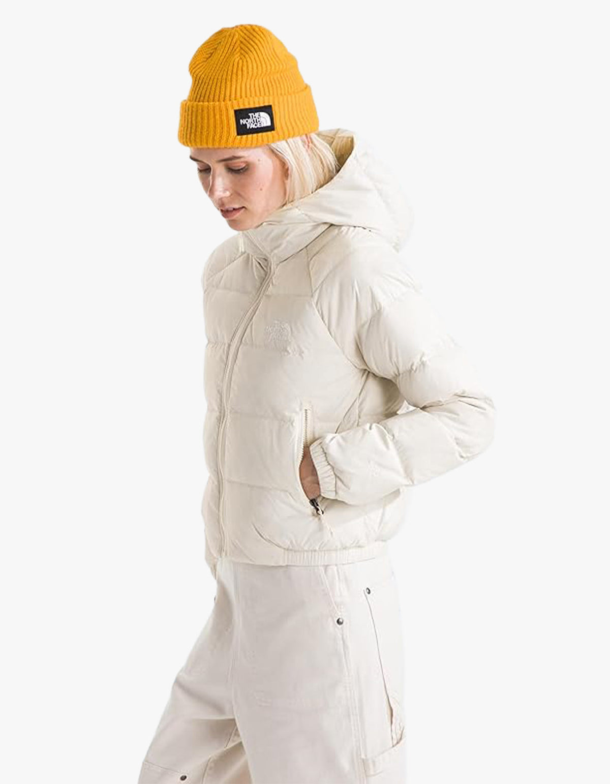 Women'S Hydrenalite Down Hoodie - White Dune