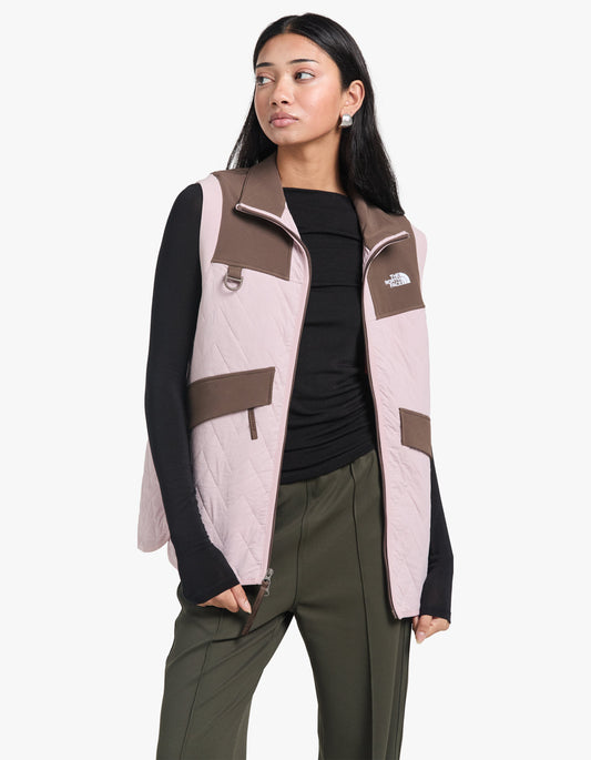 Womens Insulation Liner Vest - Metal Pink