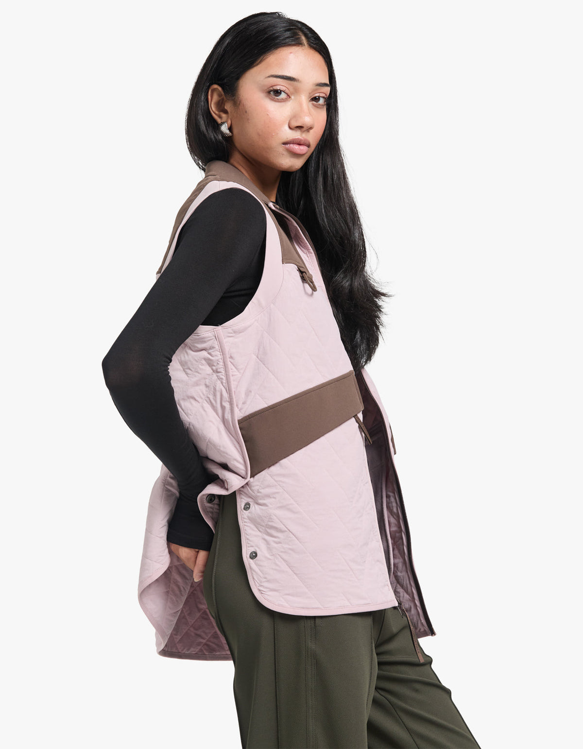 Womens Insulation Liner Vest - Metal Pink