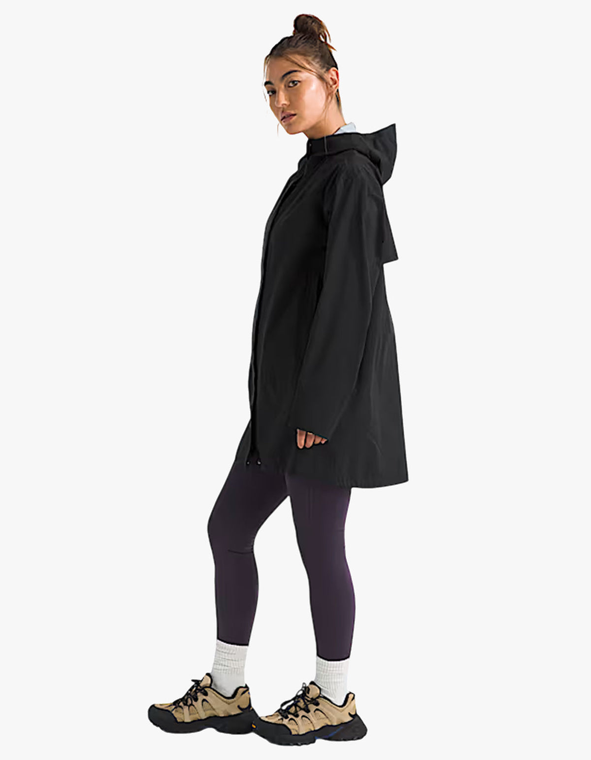 Women'S Voyage Rain 3L Hooded Jacket - Tnf Black