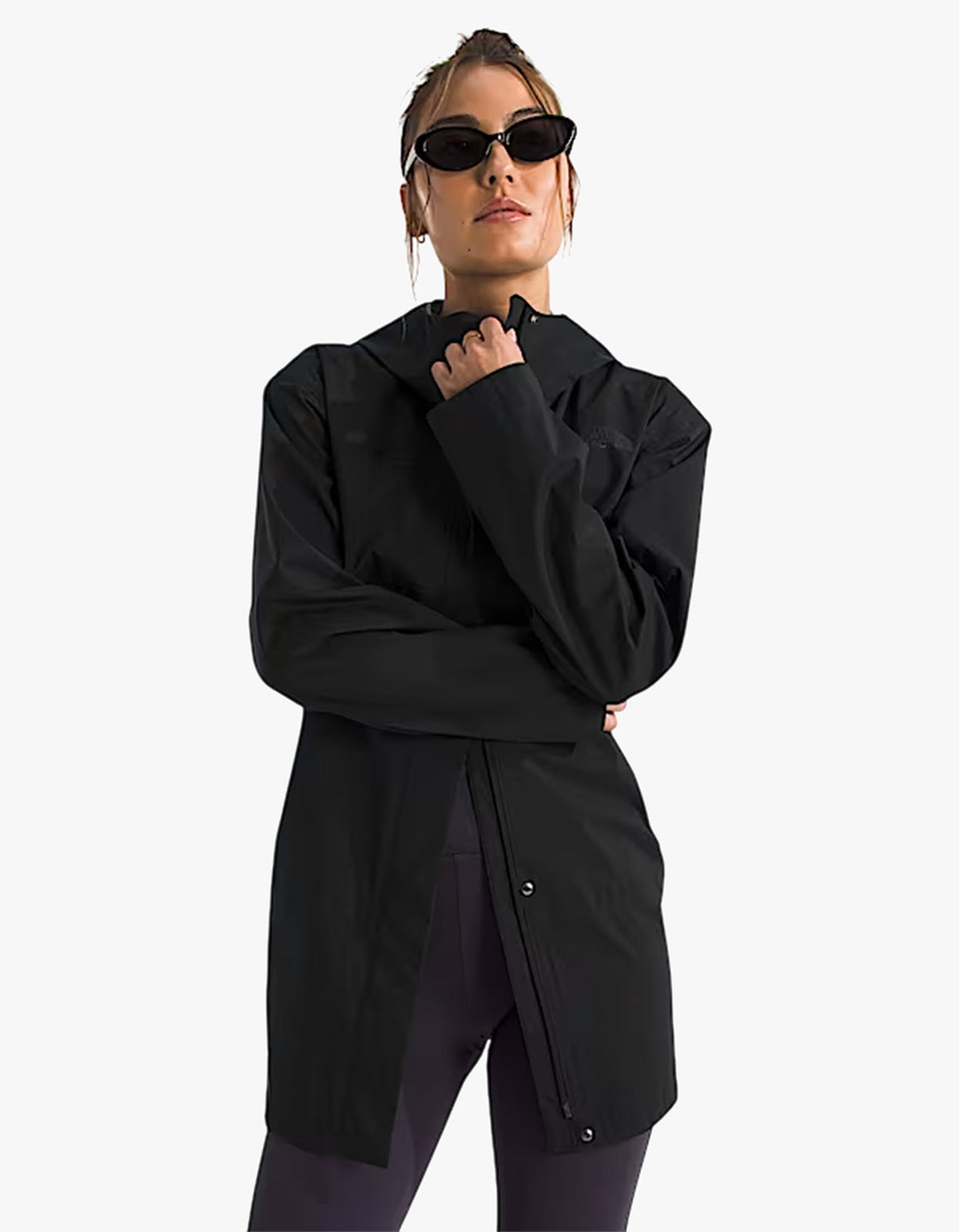 Women'S Voyage Rain 3L Hooded Jacket - Tnf Black