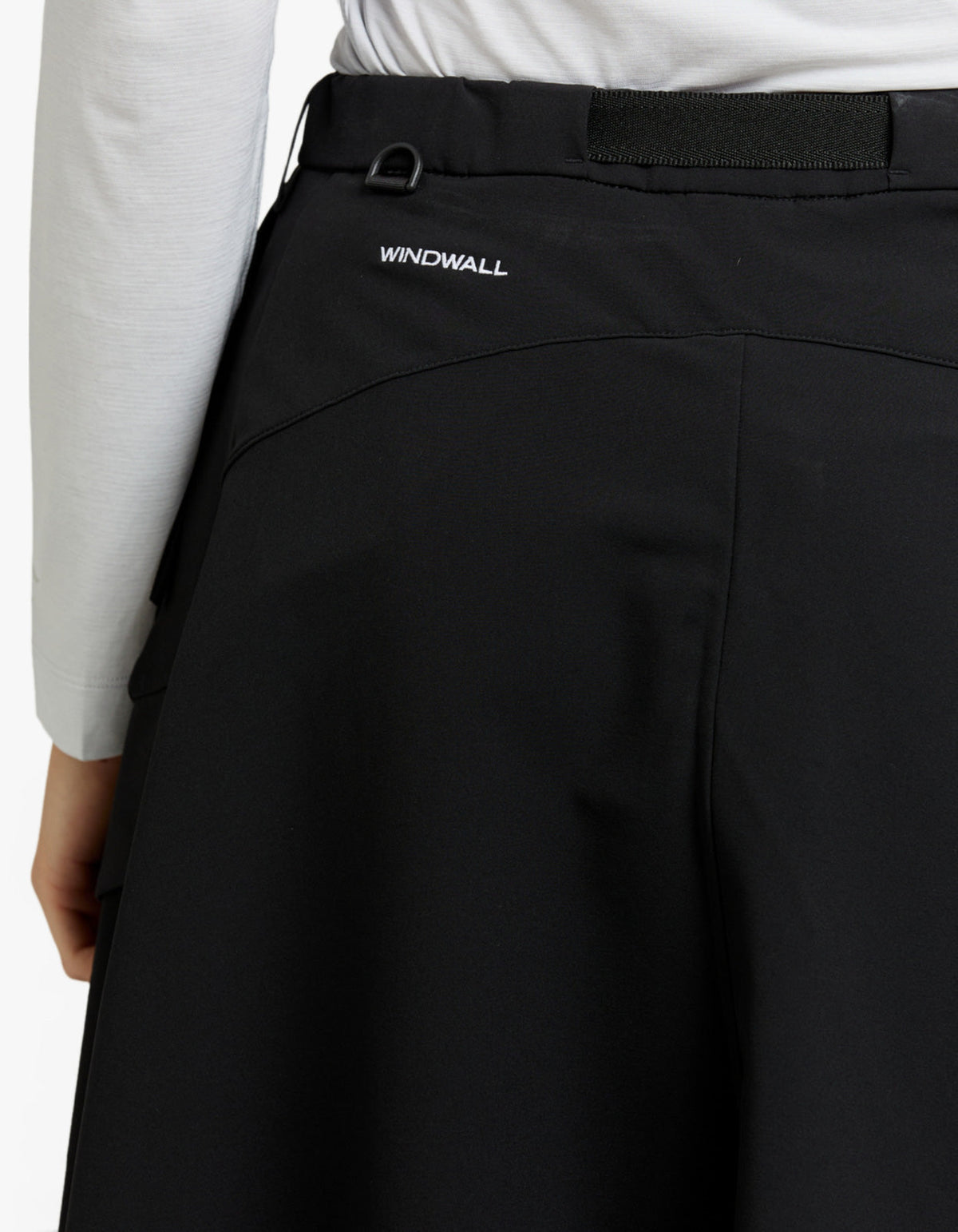 W Drapey Tech Skirt - AP TNF Black