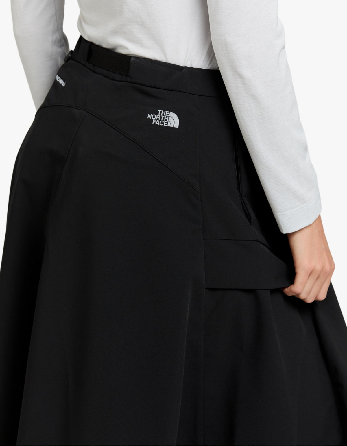 W Drapey Tech Skirt - AP TNF Black