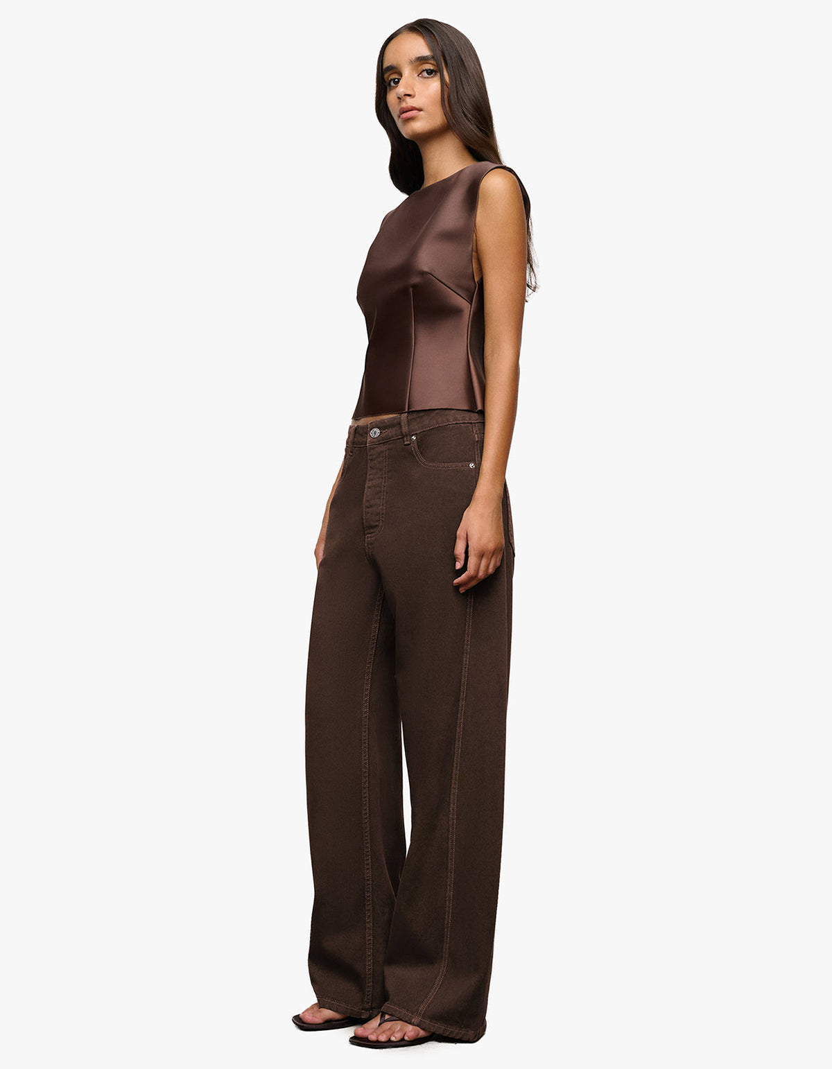 Everly Top - Cacao