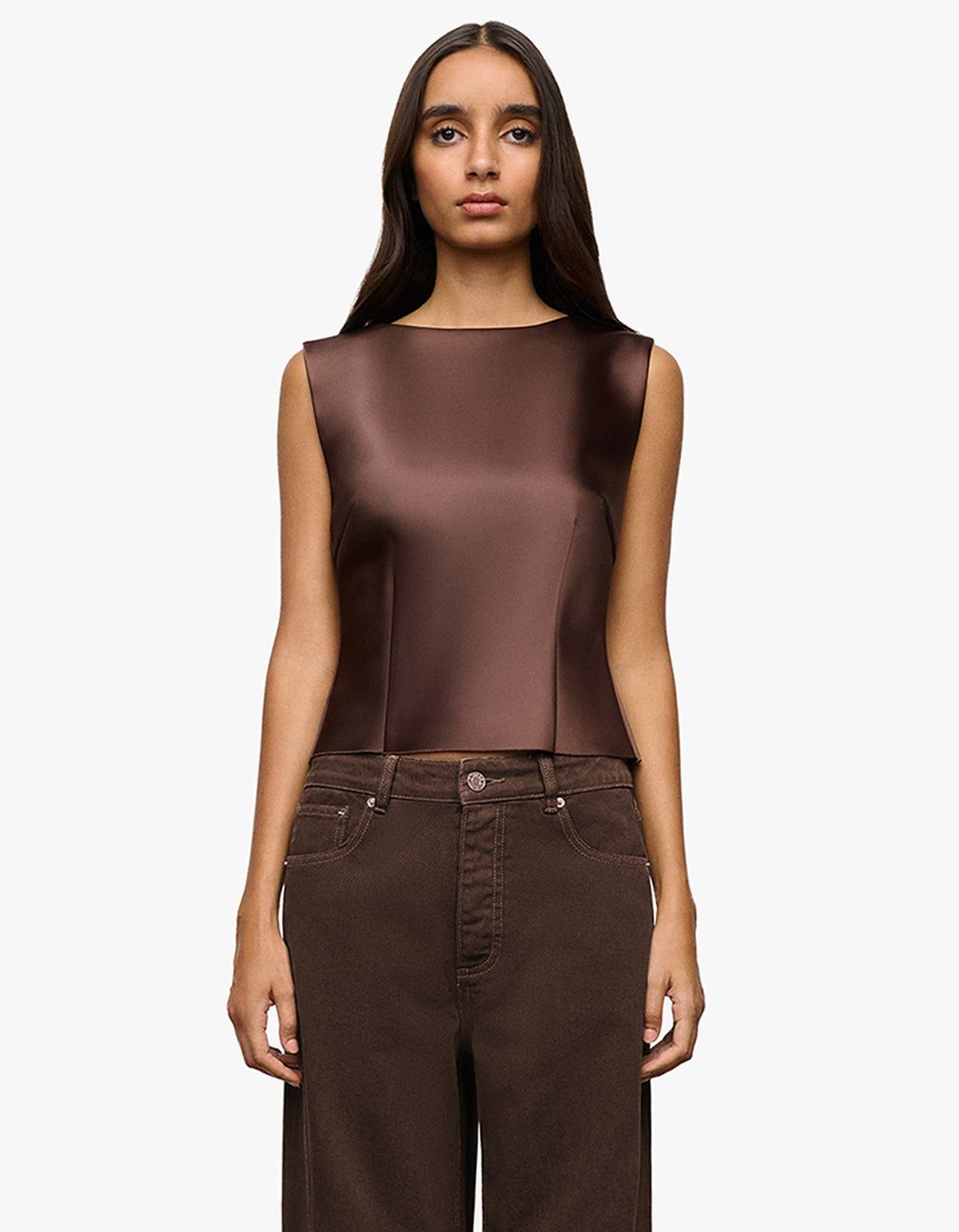 Everly Top - Cacao