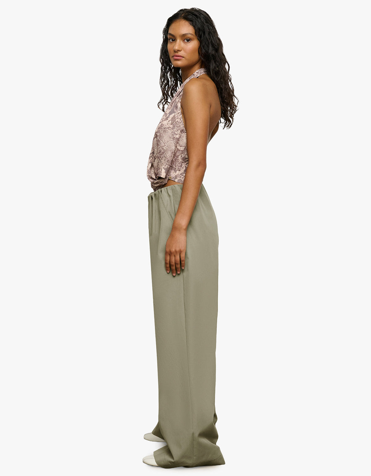 Gisele Top - Taupe Serpente