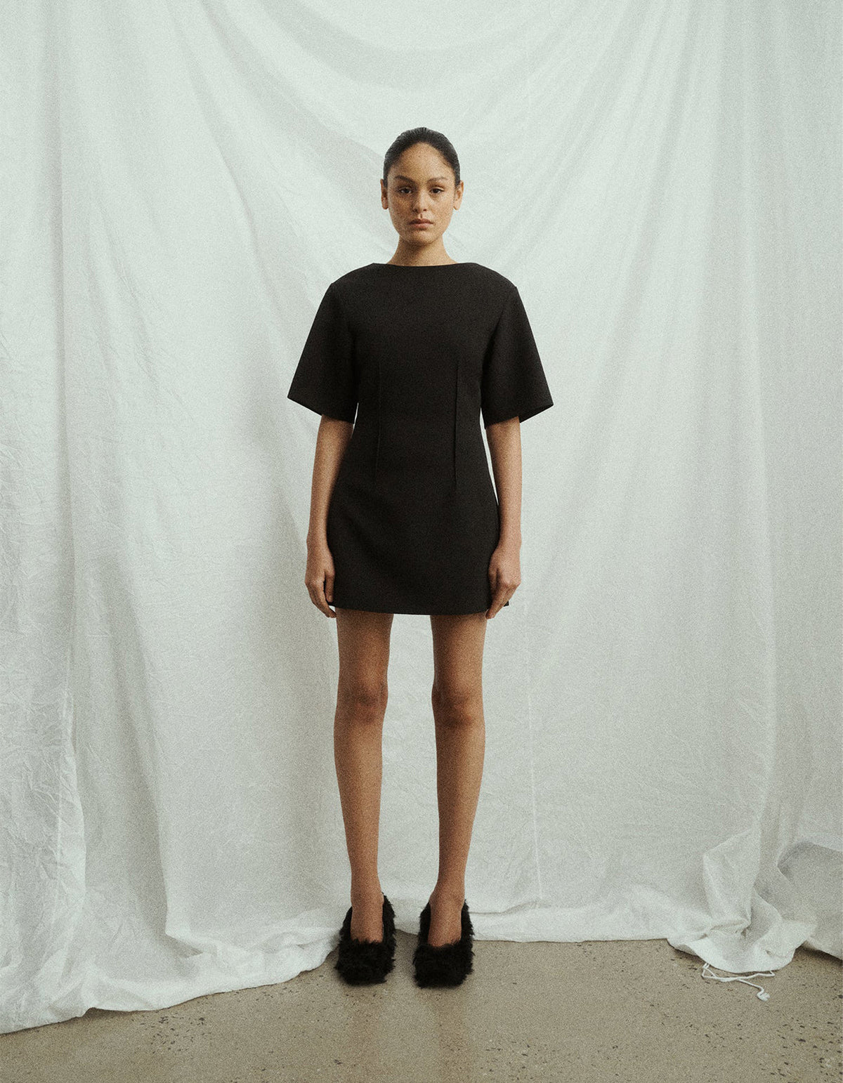 Luca Mini Dress - Black