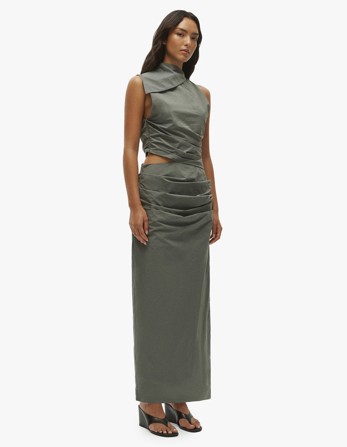 Iliah Dress - Stone