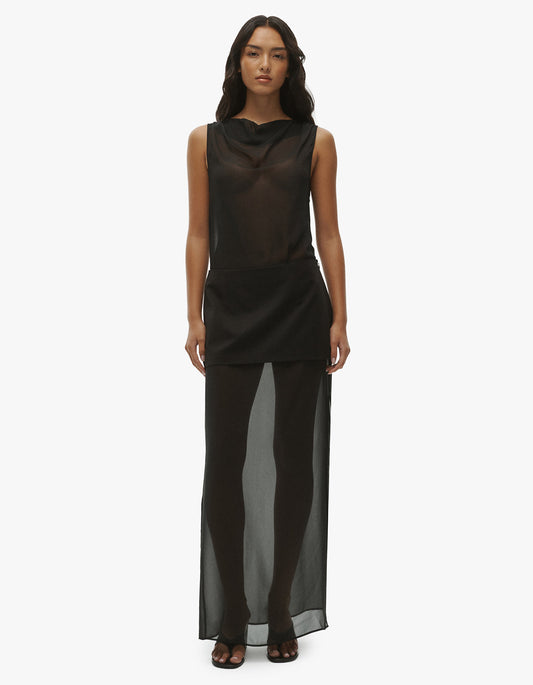 Miro Dress - Black/Black