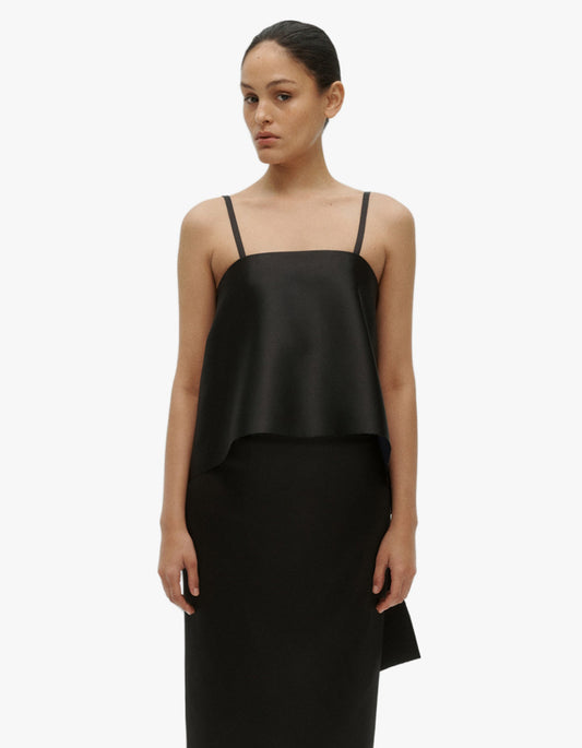Lowe Top - Black/Navy