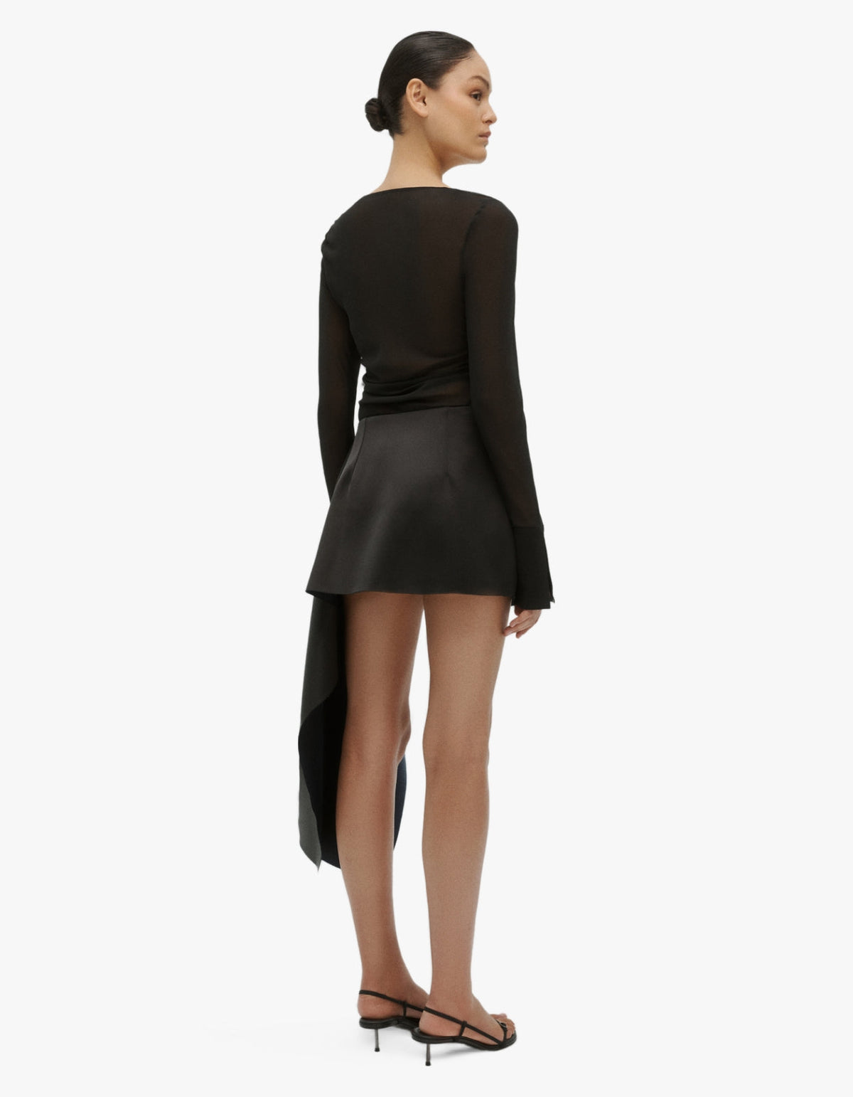 Lowe Mini Skirt - Black / Navy