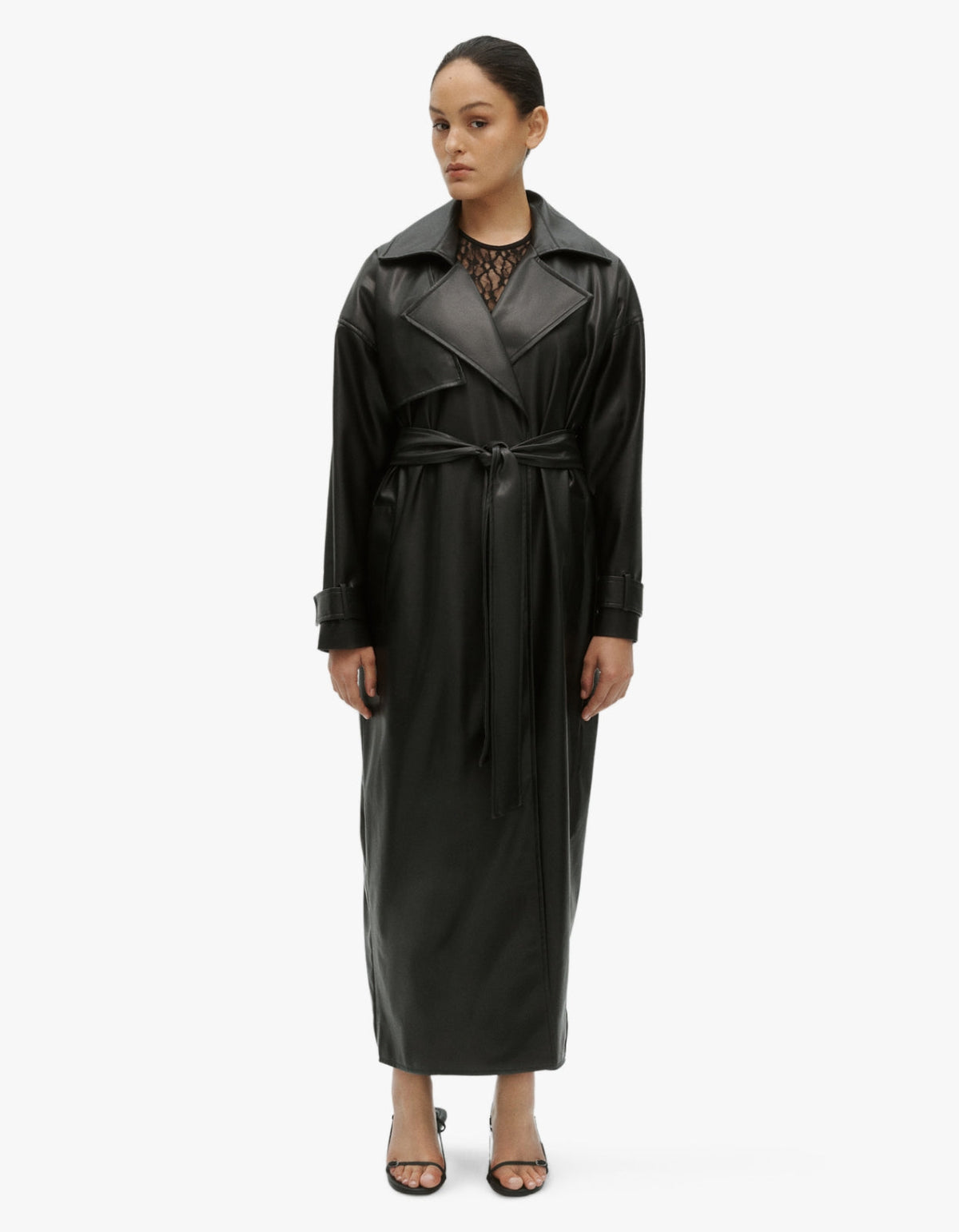 Ares Duster Coat - Black