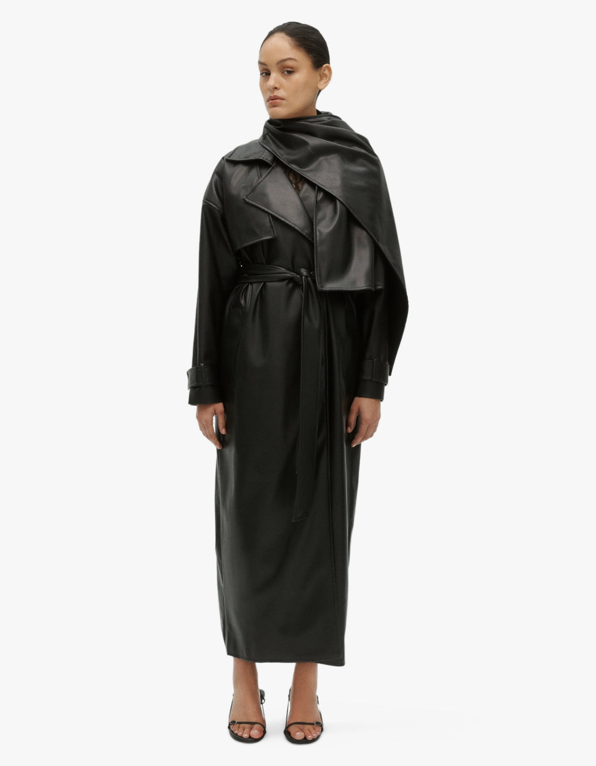 Ares Duster Coat - Black