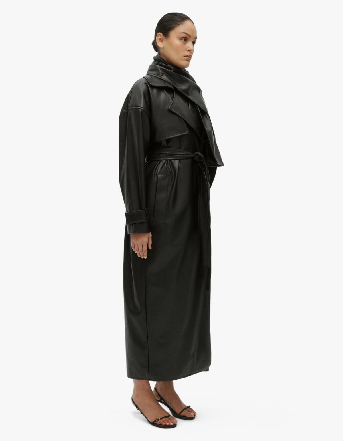 Ares Duster Coat - Black
