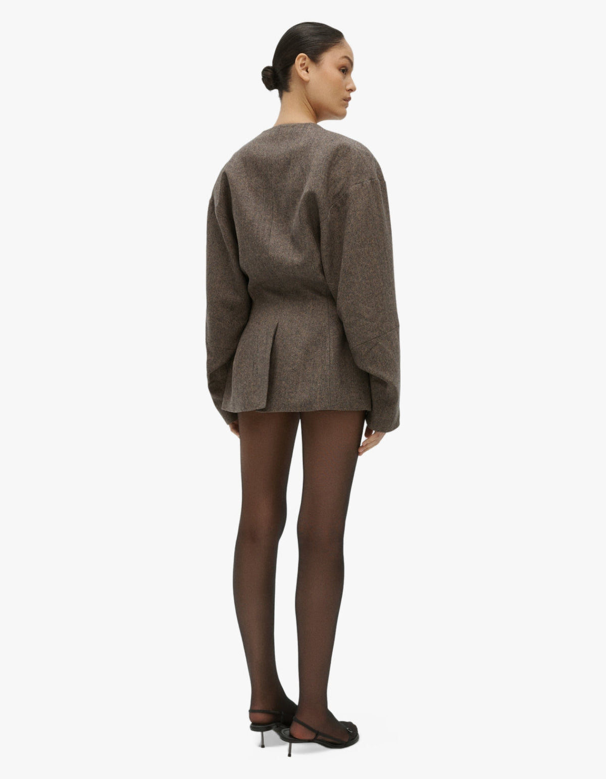Luca Blazer - Brown/Black