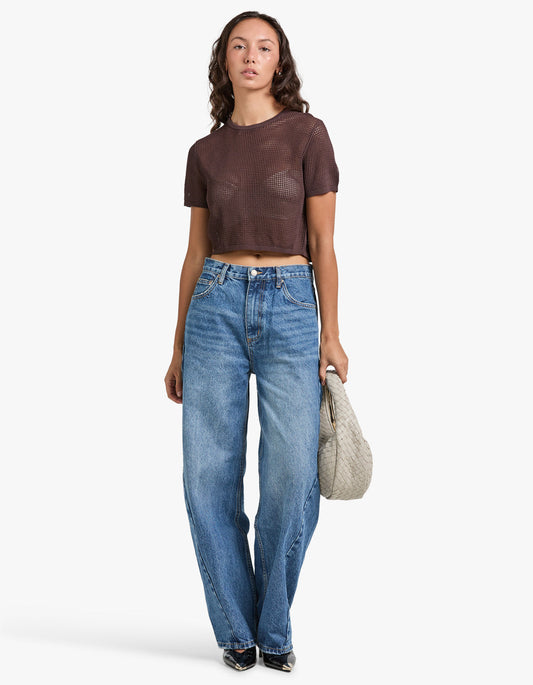 Naomi Baby Tee - Cacao