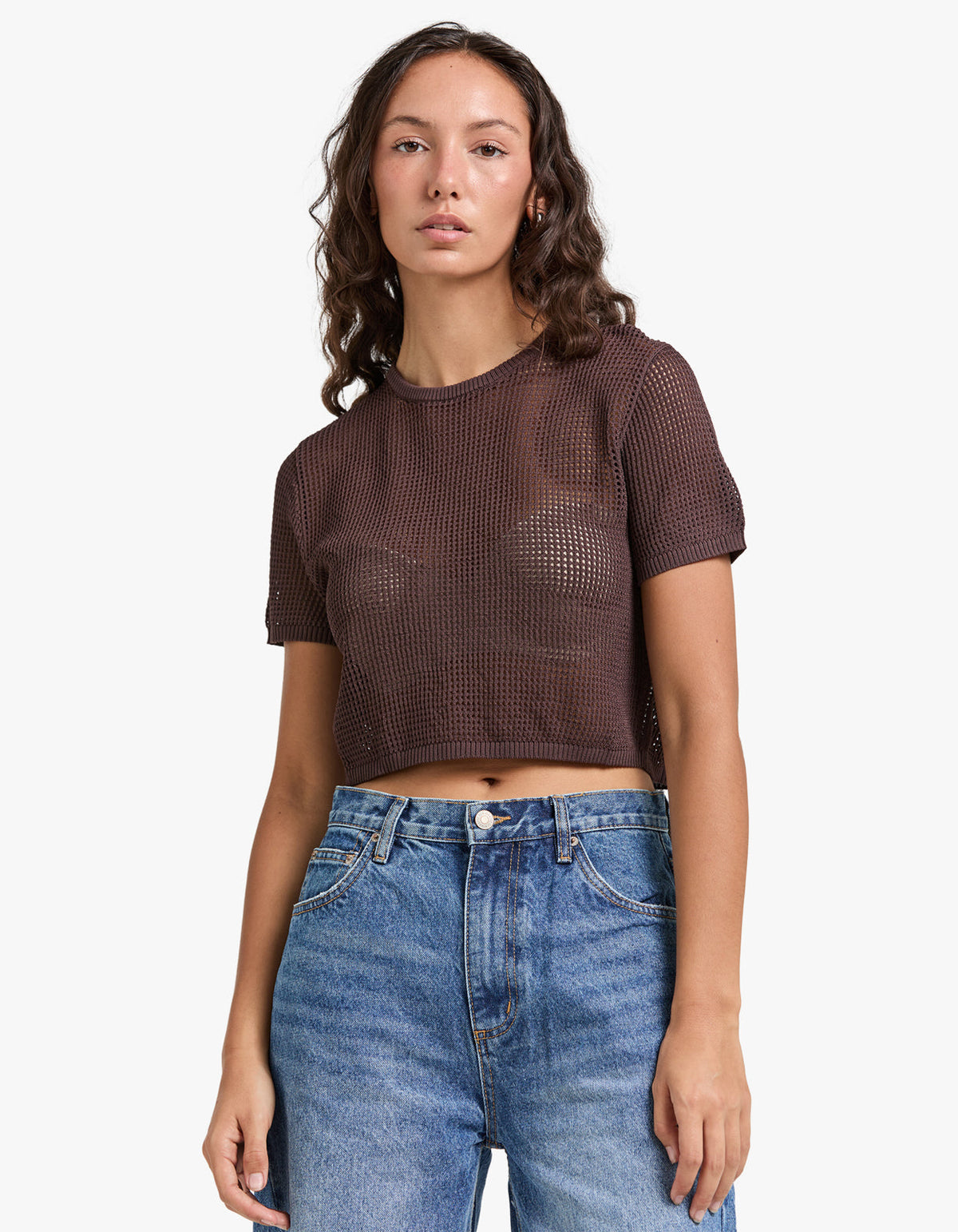 Naomi Baby Tee - Cacao