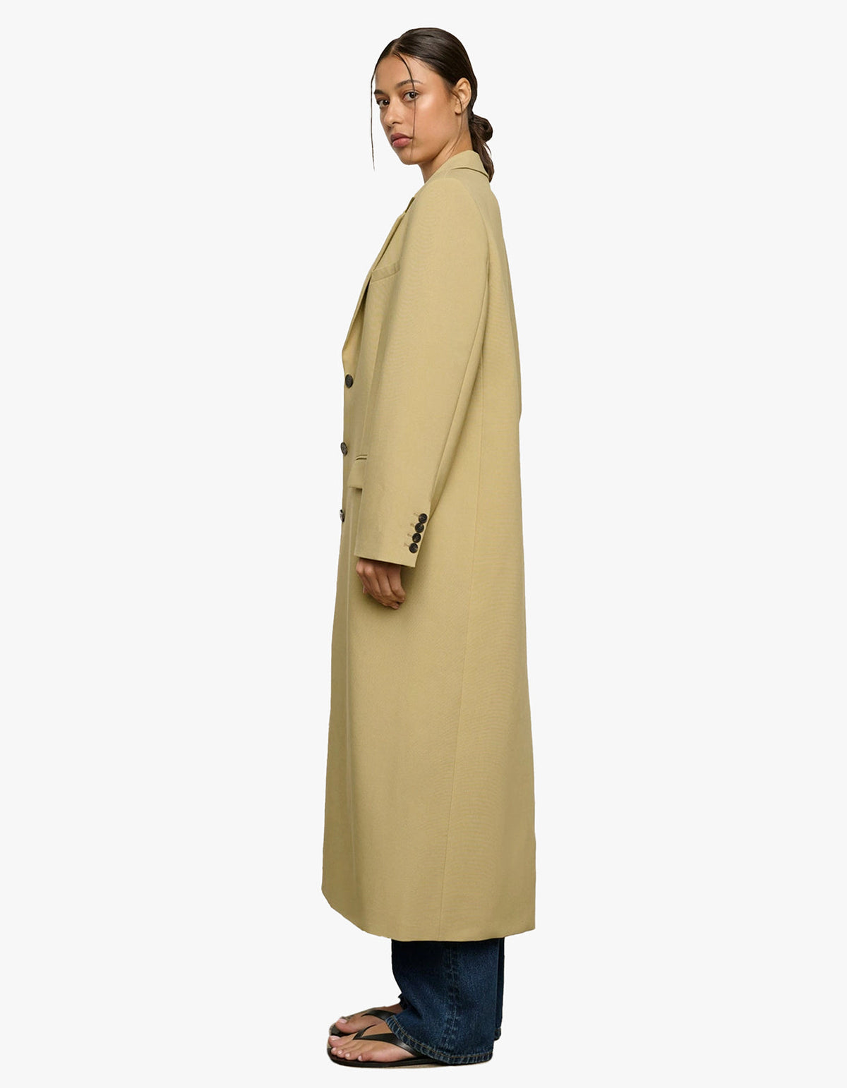 Crawford Coat - Pale Khaki