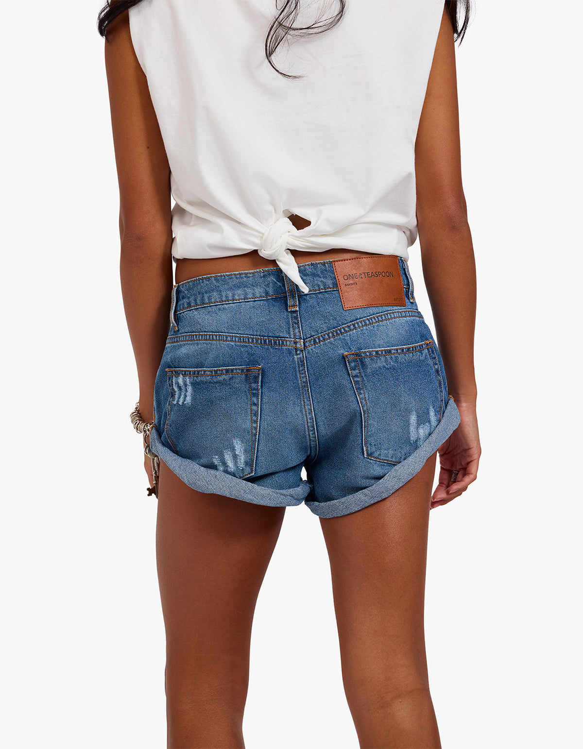 Bandit Low Waist Denim Short - Pacifica Blue