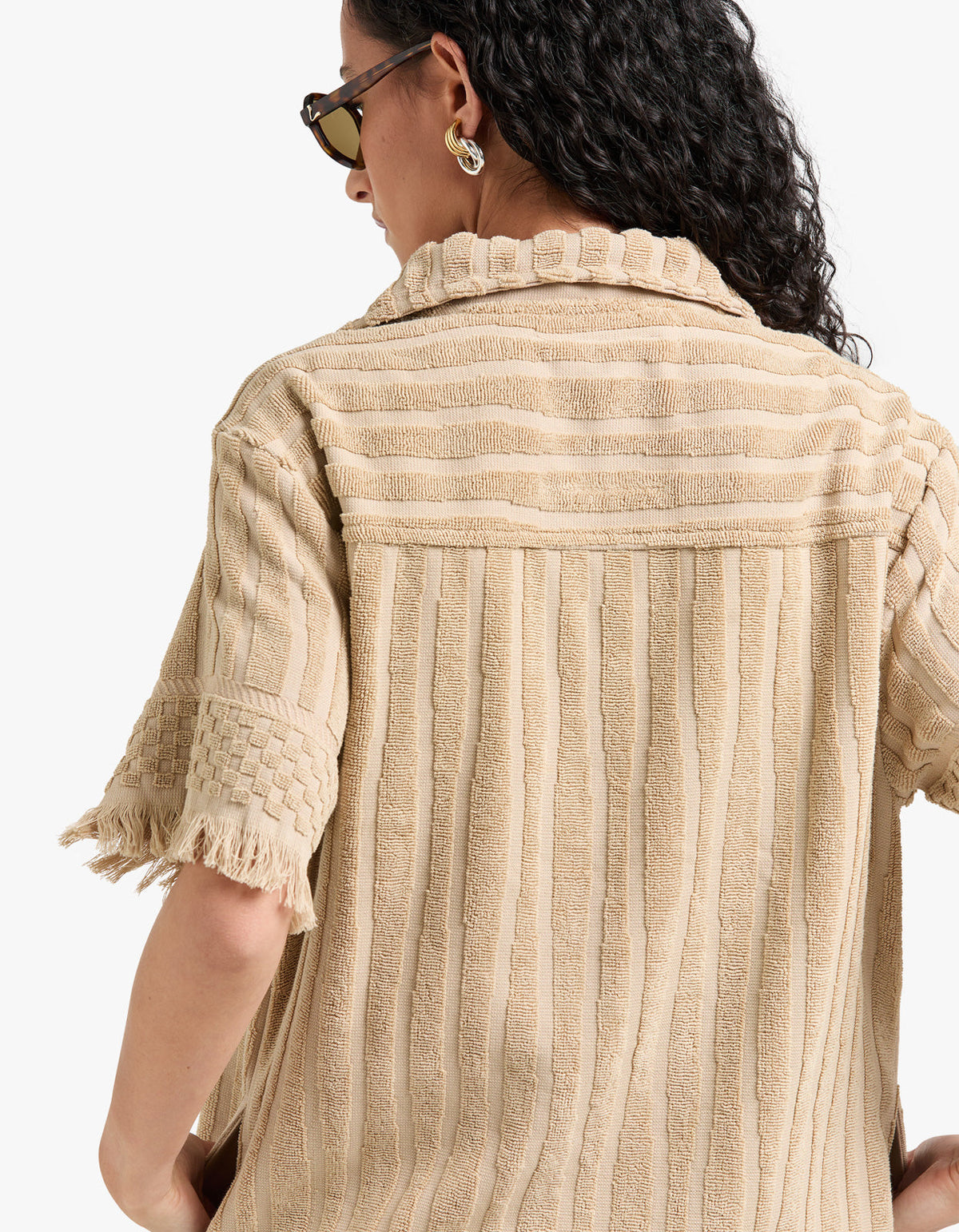 Gildea Aya Terry Dress - Beige