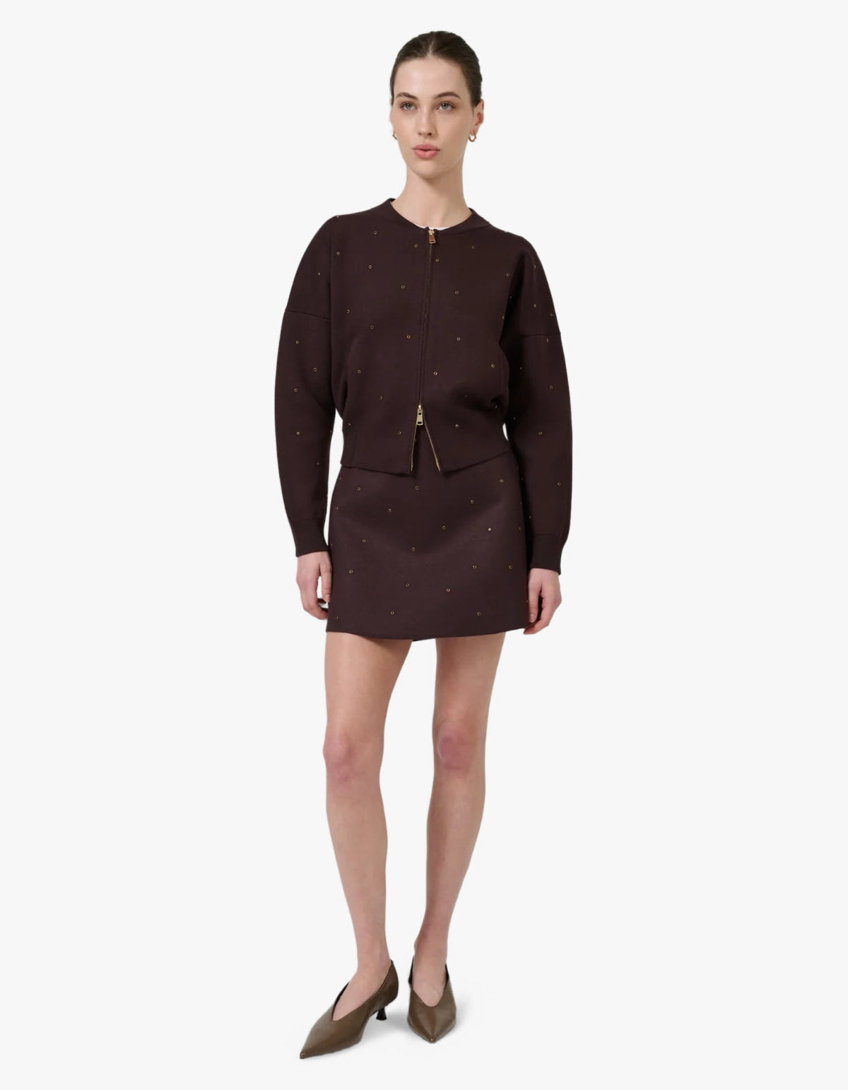 Agata Skirt - Chocolate