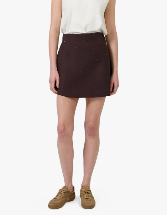 Agata Skirt - Chocolate