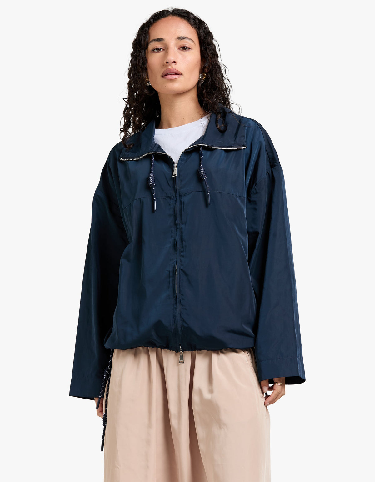 Adela Windbreaker - Navy