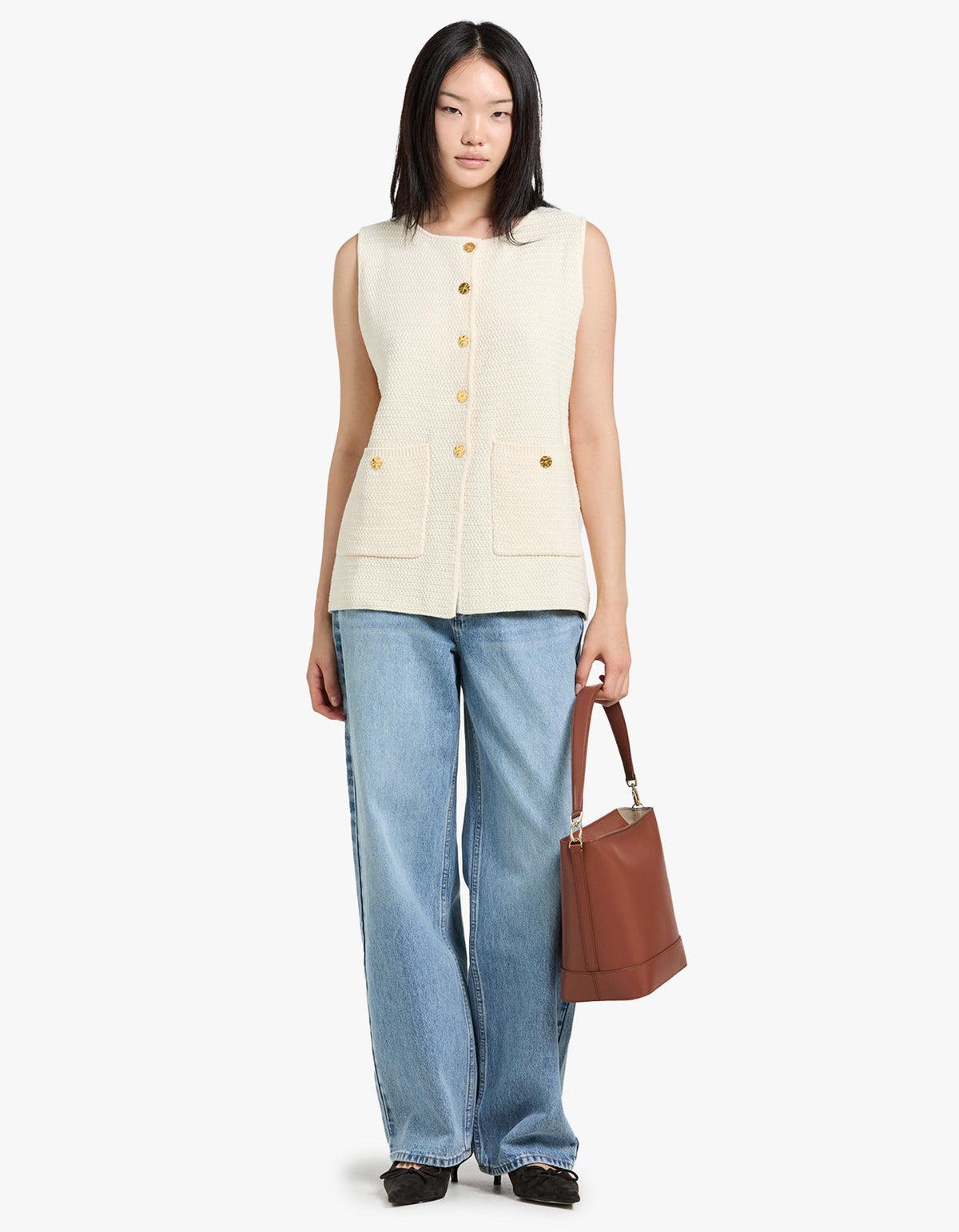 Helena Gilet - Ivory