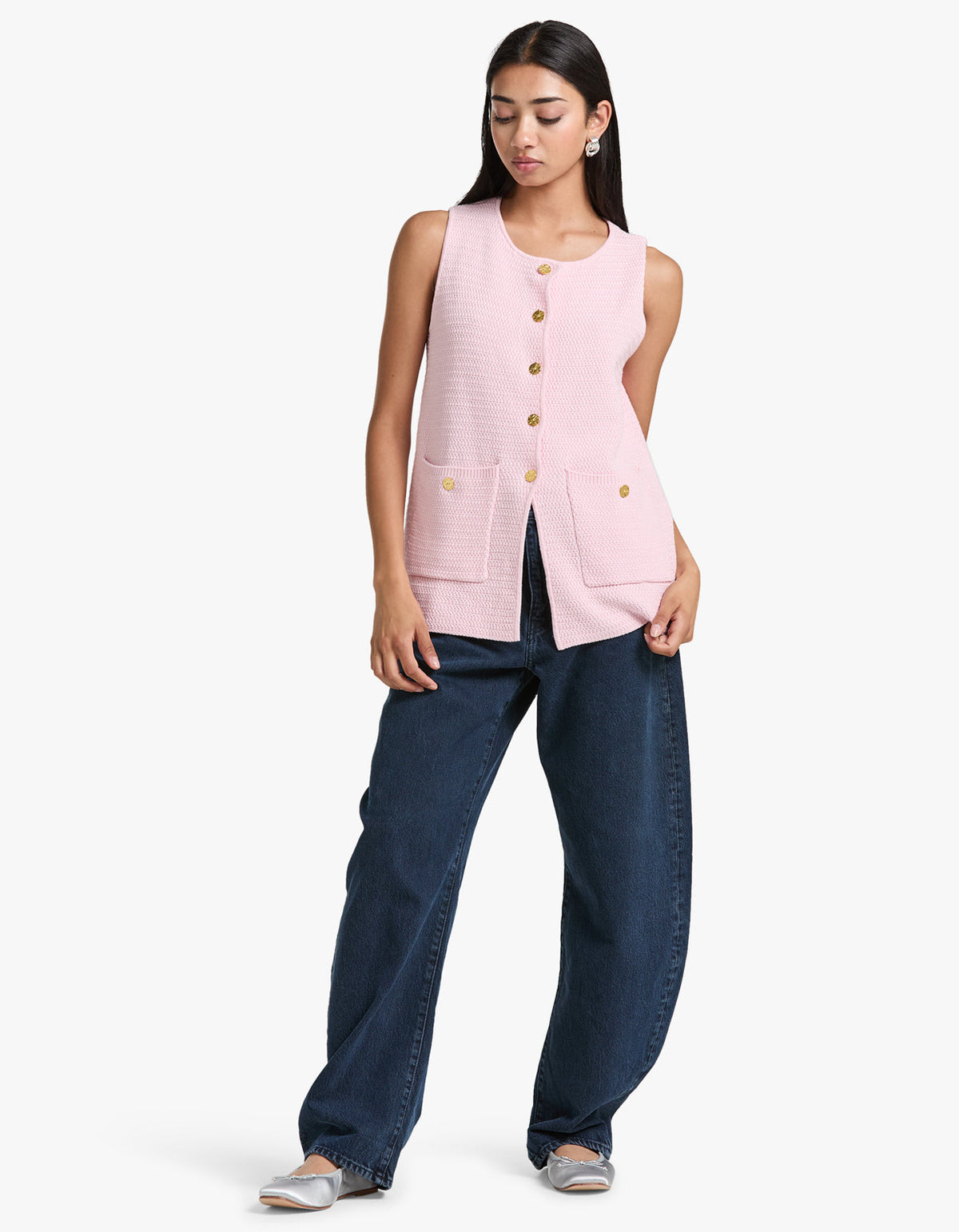 Helena Gilet - Rosa