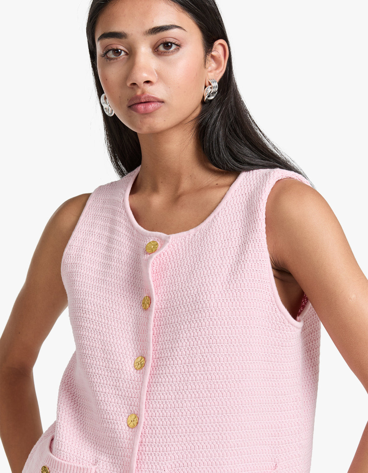 Helena Gilet - Rosa