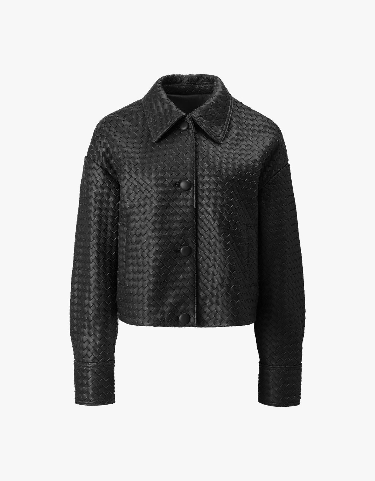 Hera Woven Jacket - Black