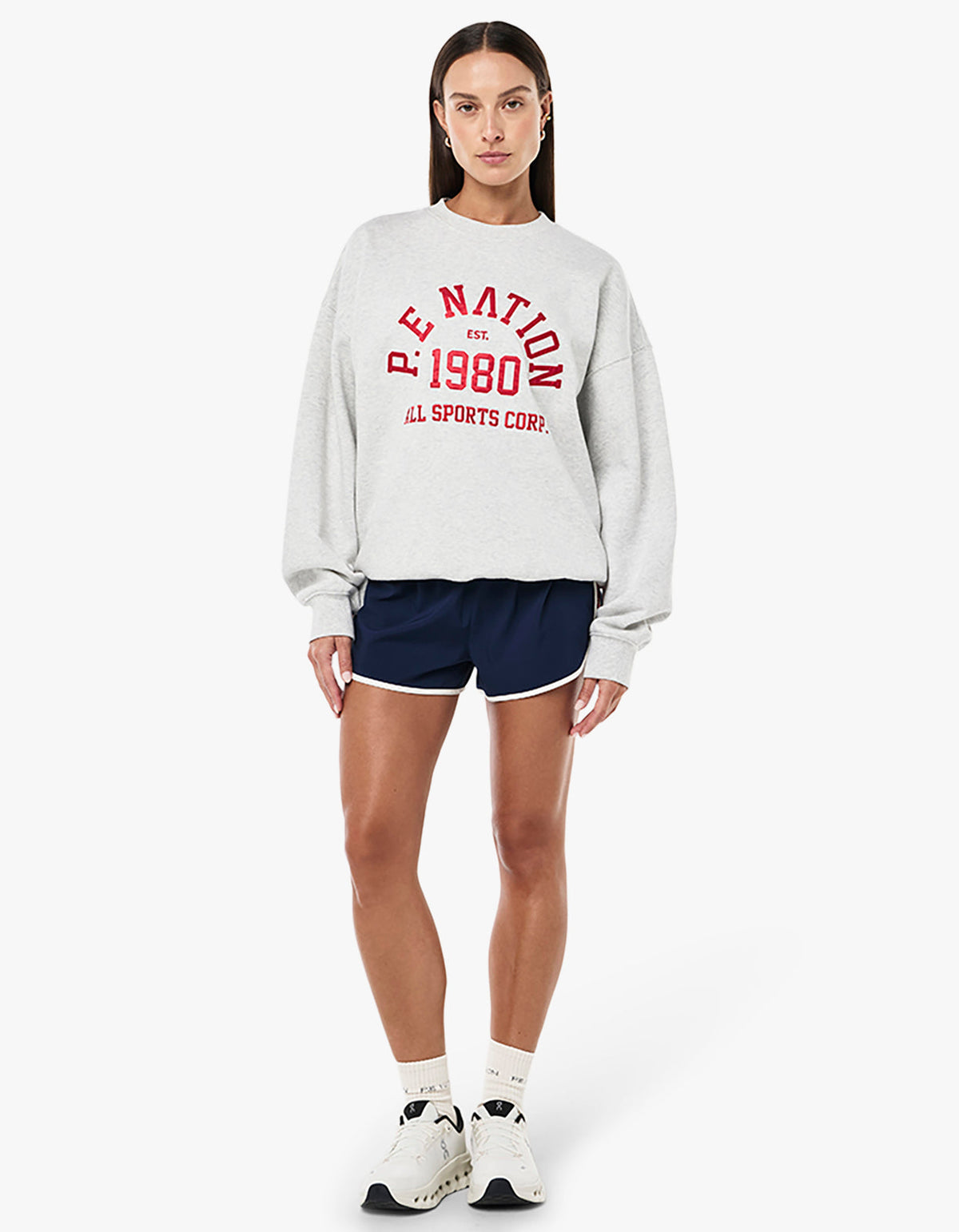 Backspin Sweat - Grey Marle