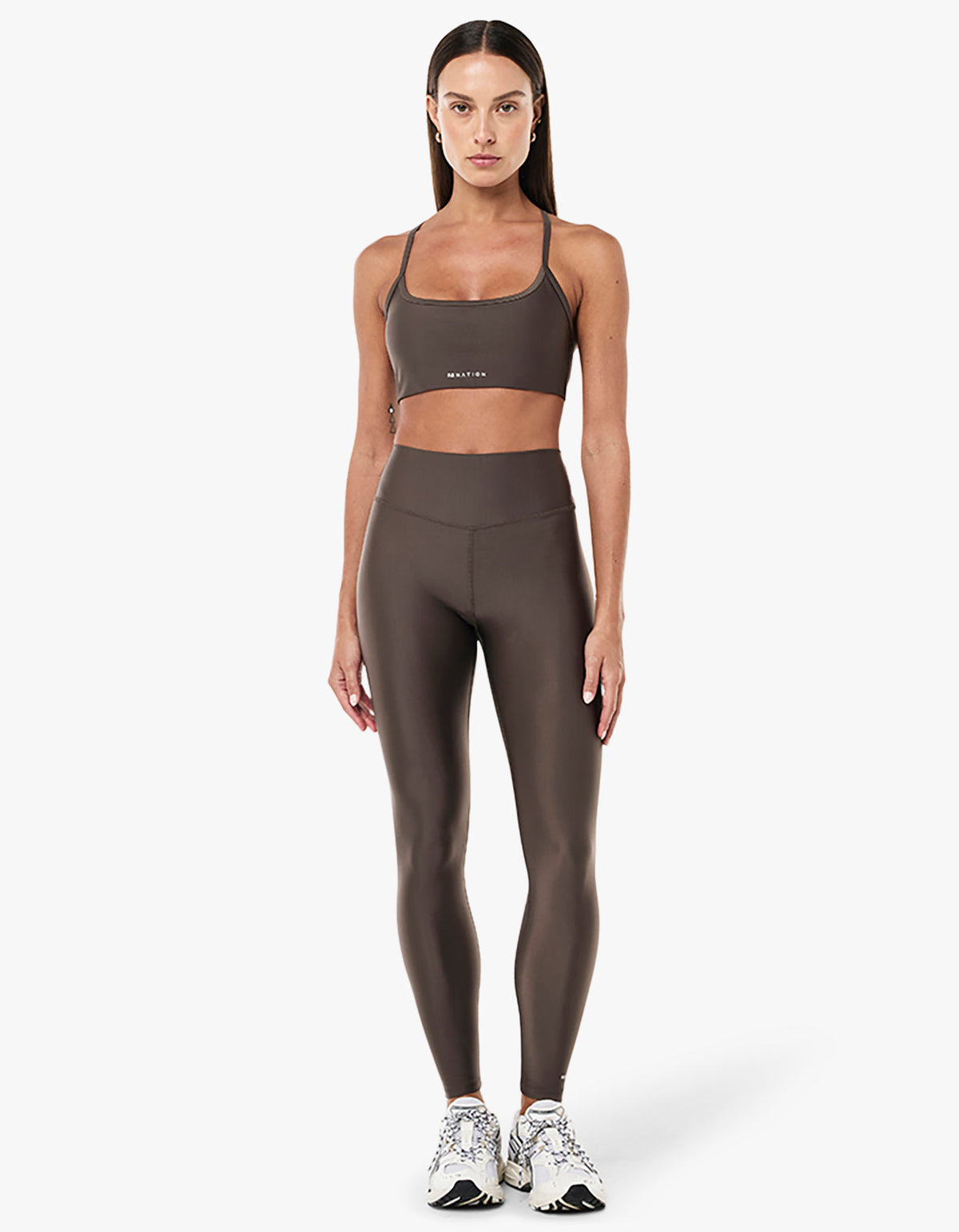 Fairmont Full Length Legging - Major Brown