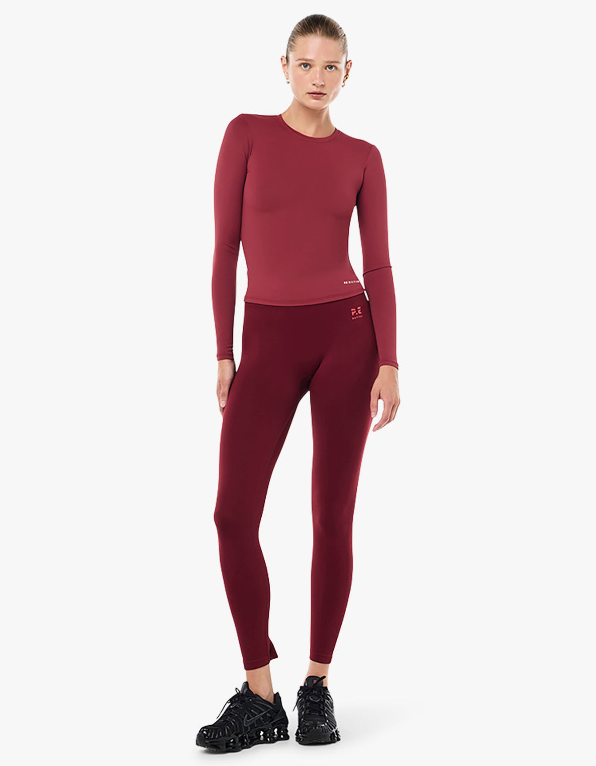 Foundation L/S Top - Cabernet