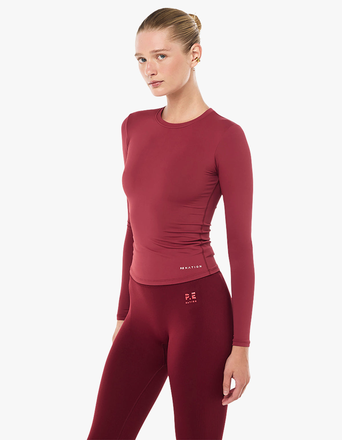 Foundation L/S Top - Cabernet