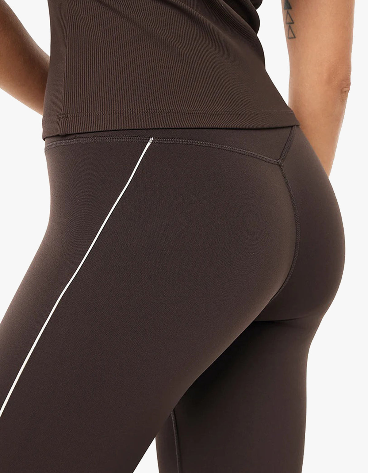 Preview Piping Legging - Coffee