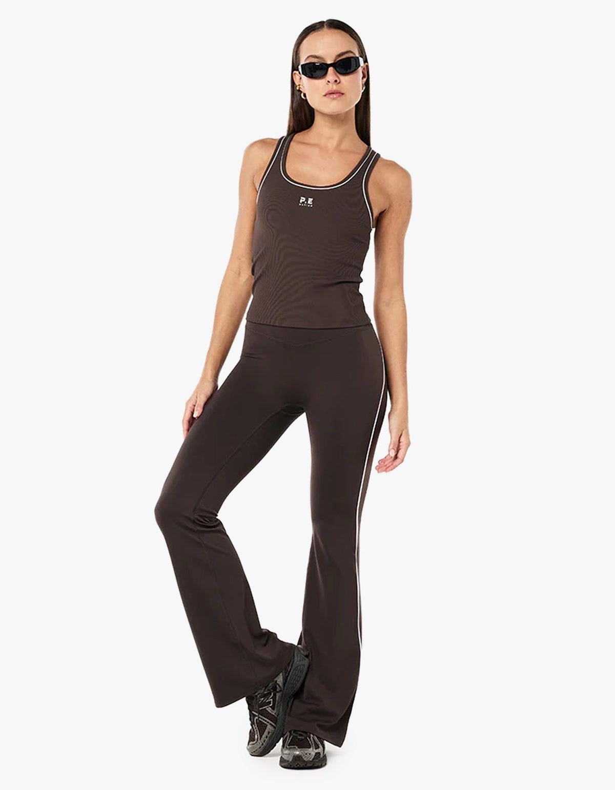 Preview Piping Legging - Coffee