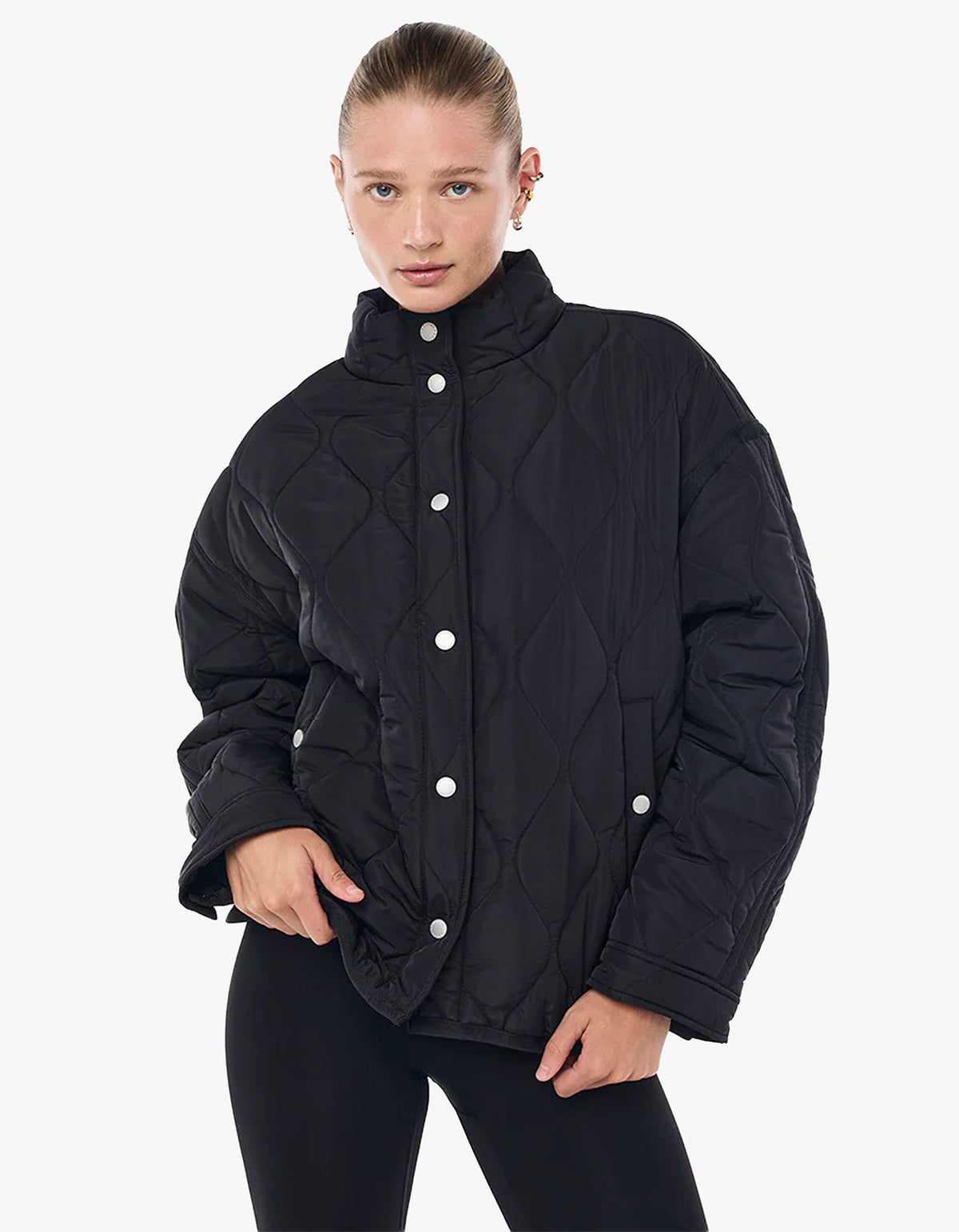 Surge Quilt Jacket - Black