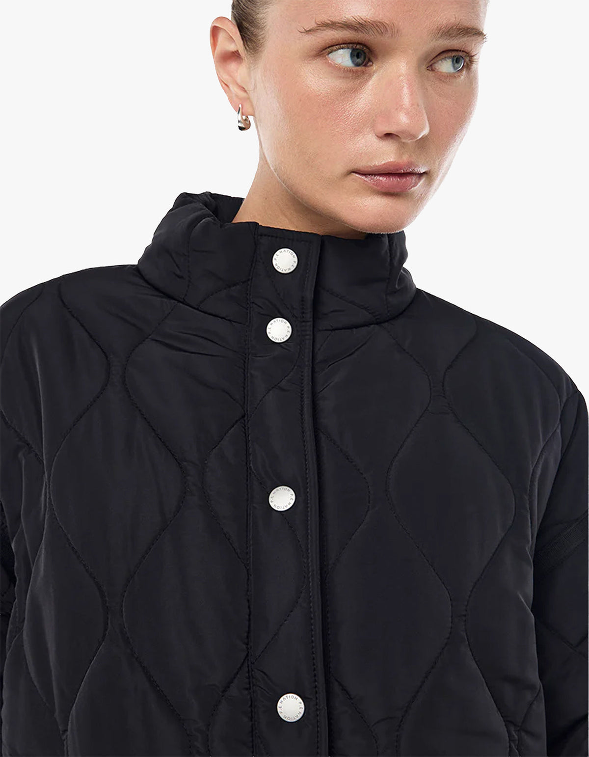 Surge Quilt Jacket - Black