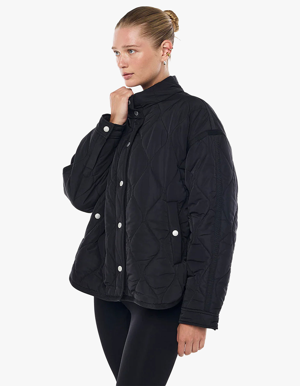 Surge Quilt Jacket - Black