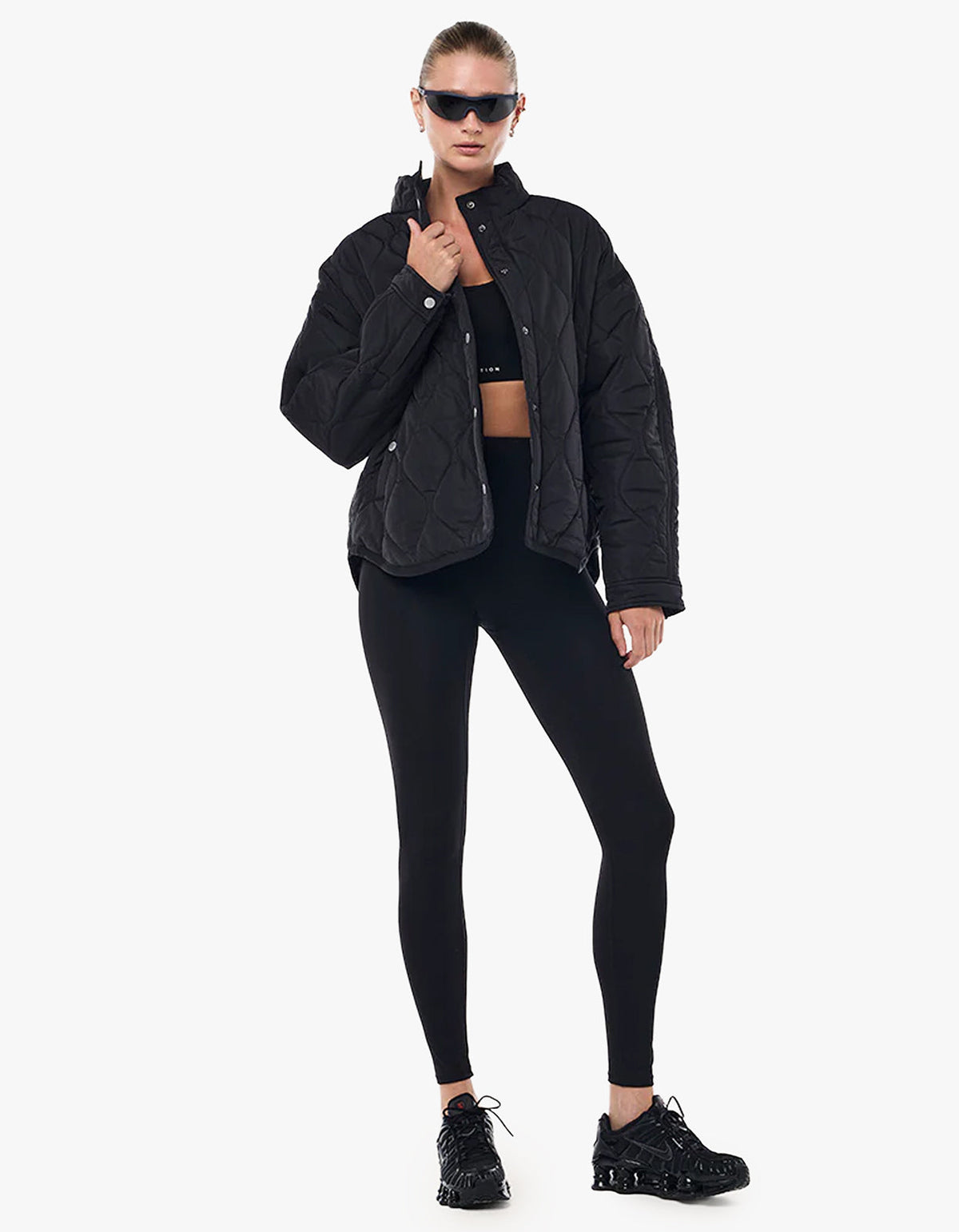 Surge Quilt Jacket - Black