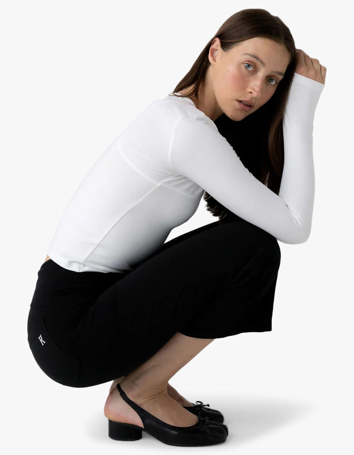 Motion Long Sleeve - White