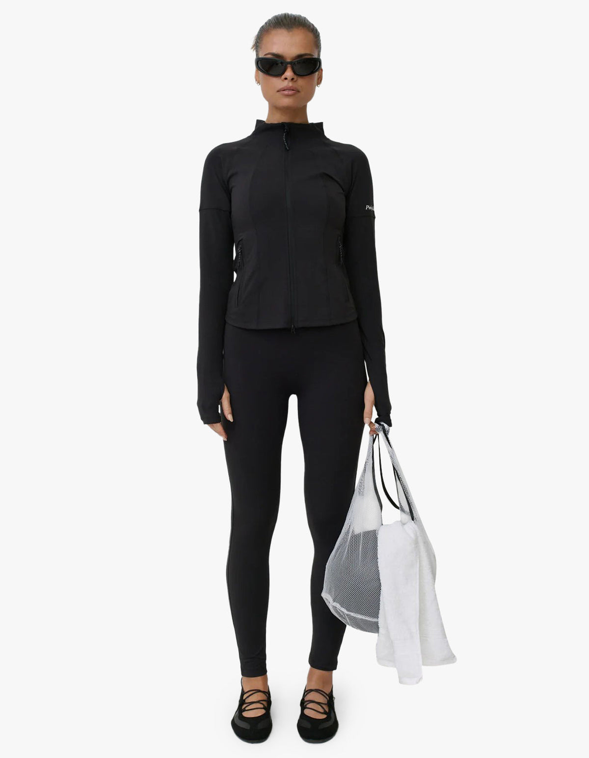 Racer Zip Jacket - Black