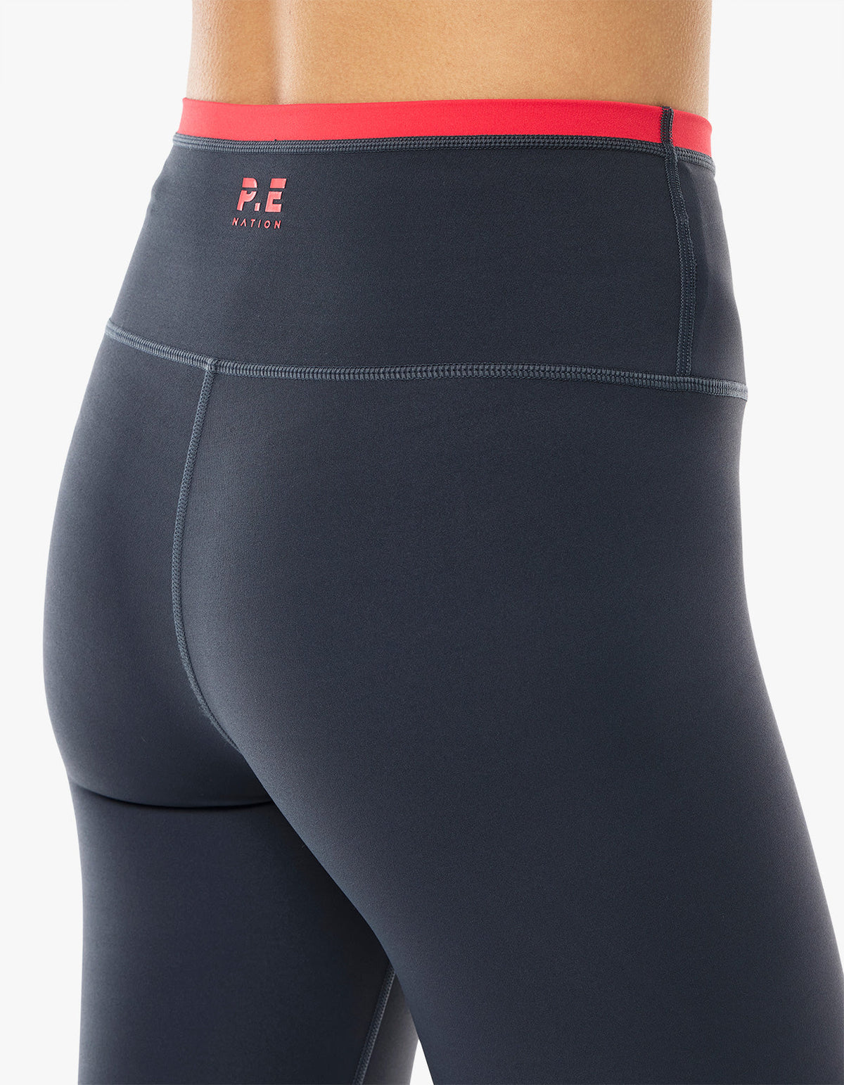 Vita Full Length Legging - Marine Blue/Strawberry Red
