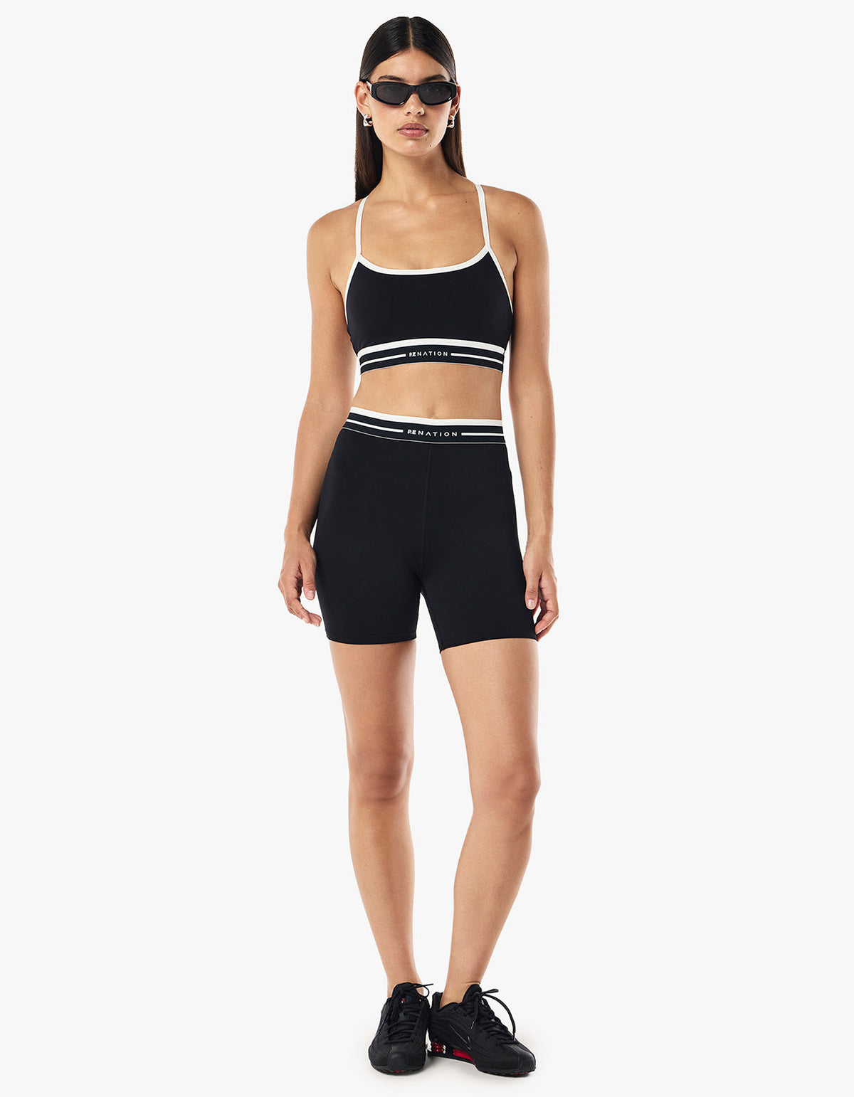 Avant 5 Inch Bike Short - Black / Whisper White