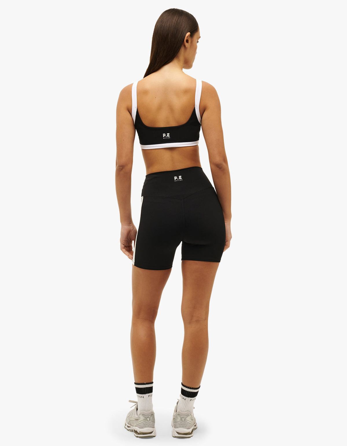 Freeplay 5 Bike Short - Black/White