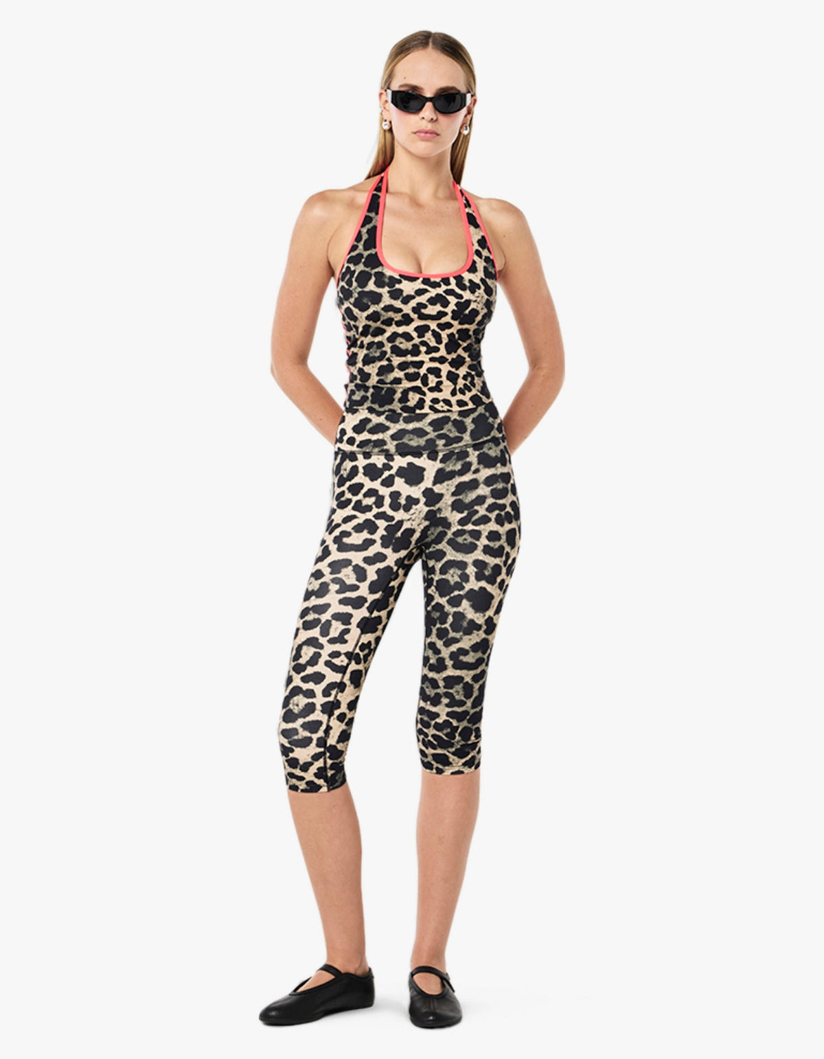 Signature Capri Legging - Leopard Print